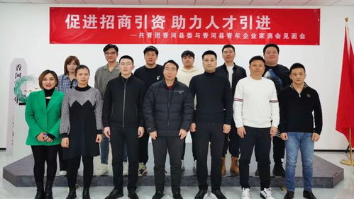 香河团县委与县青年企业家商会举办座谈会